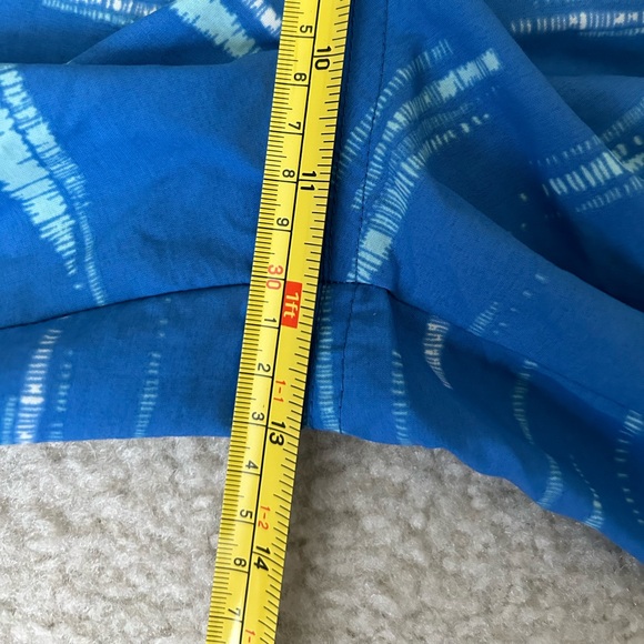 Columbia Mens Blue Swim Trunks Lined  Shorts Size M Belted Omni Shade - Picture 7 of 10